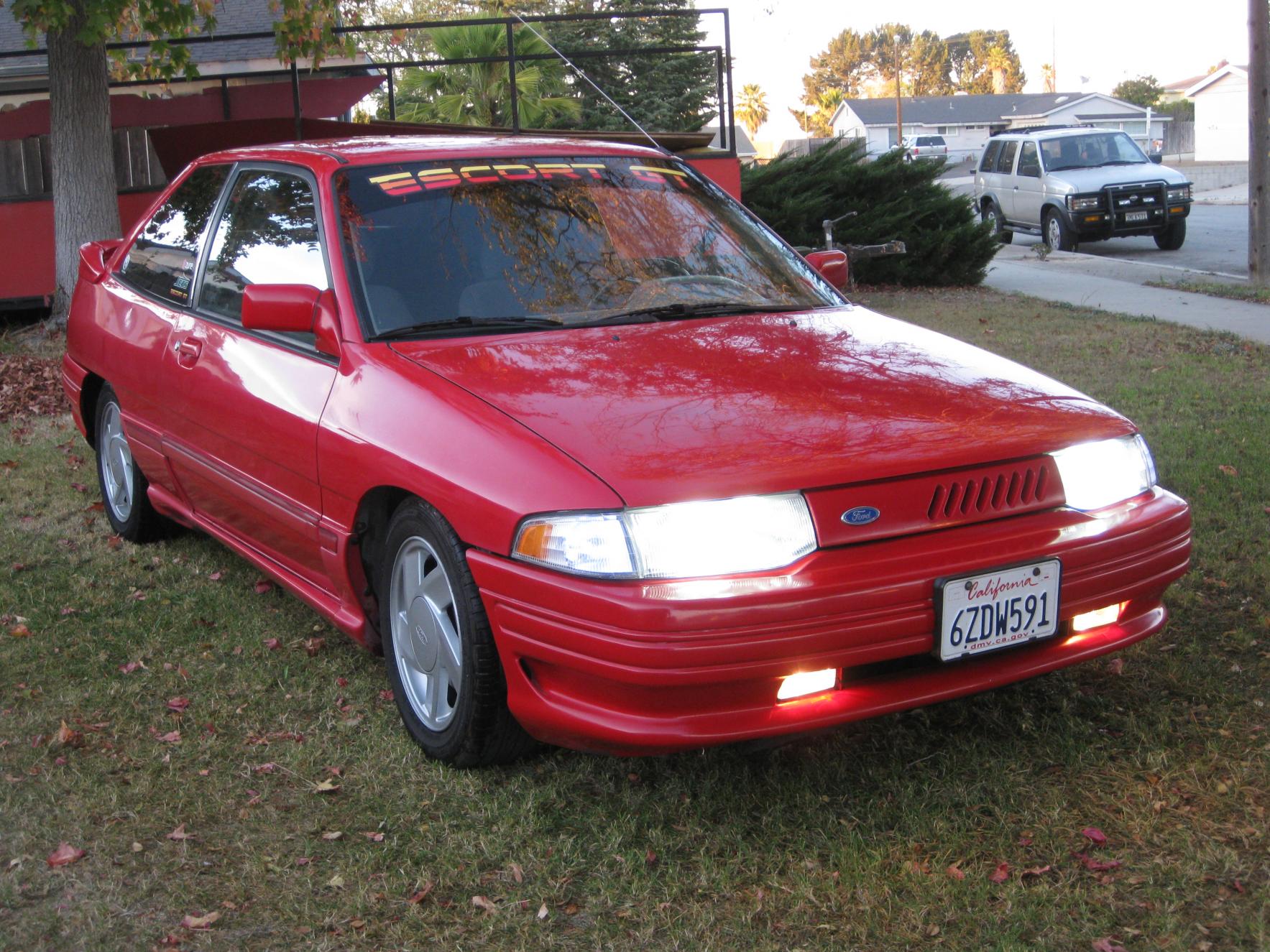 Bumper cover for a 1994 ford escort #2